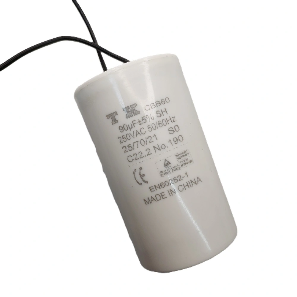 Capacitor Permanente 90uf  250vca Saída por Fios