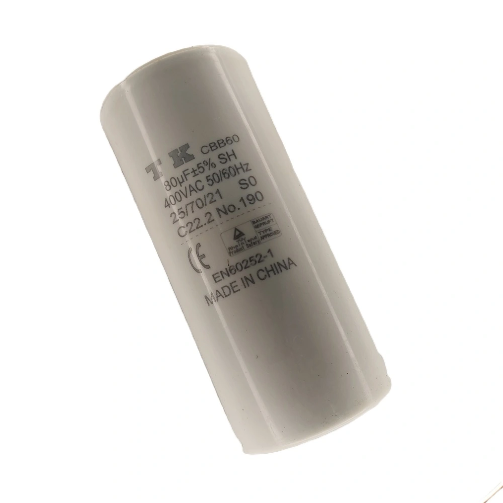 Capacitor Permanente 80uf 380/400vca Terminais Faston