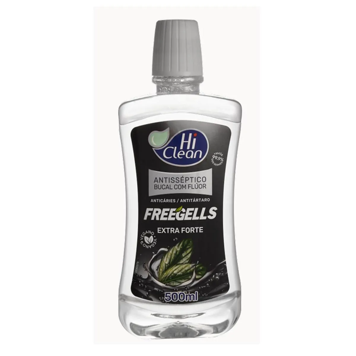 Enxaguatório Bucal Com Flúor Hi Clean Freegells Extra Forte 500 Ml