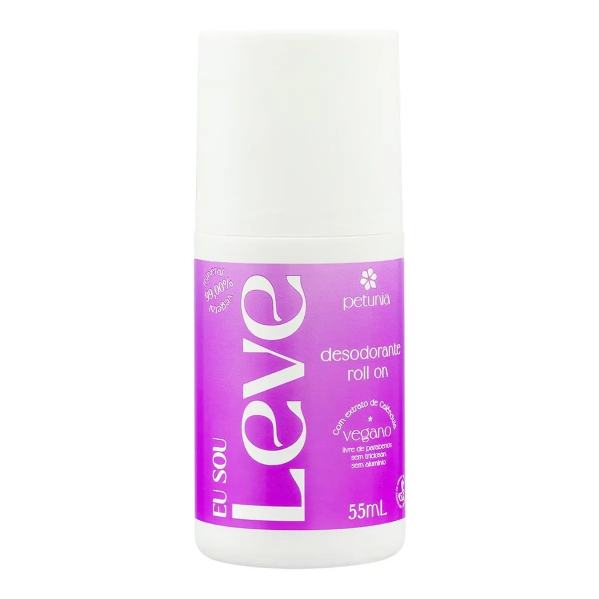 Desodorante Roll On Petunia Eu Sou Leve 55ml