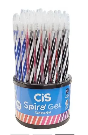 Principal Caneta Esferografica Spiro Gel 0.7 Sortido Cis