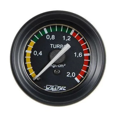 Conta-Giros Universal Pressao Turbo 2Kg 52mm - WILLTEC 04009P