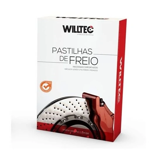 Pastilha de Freio Traseira JEEP CHEROKEE/WRANGLER - WILLTEC PW774