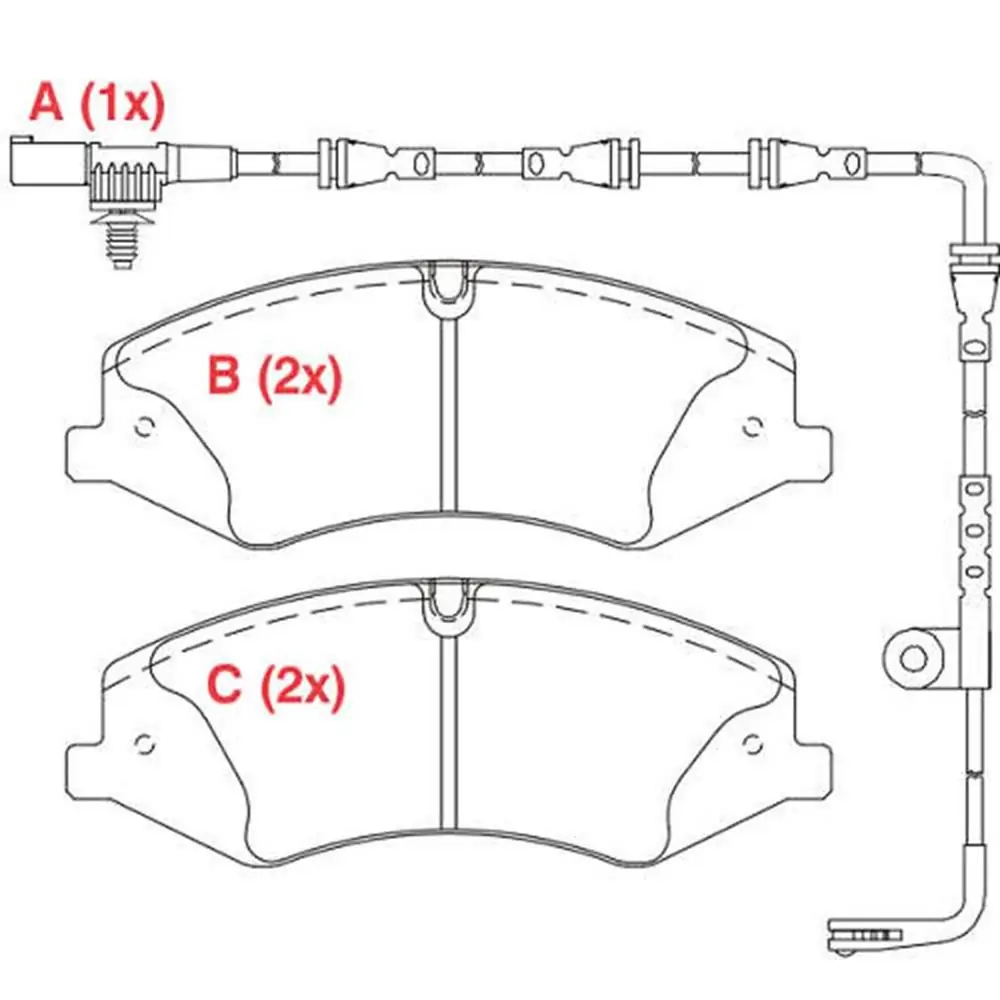 Pastilha de Freio Dianteira LAND ROVER DISCOVERY/RANGE ROVER Sistema TRW - WILLTEC PW892