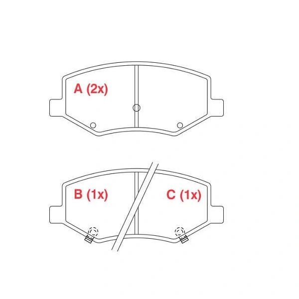 Pastilha de Freio Dianteira JAC T40/T5 - WILLTEC PW268