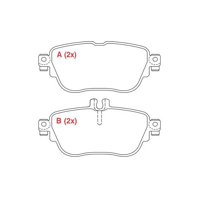 Pastilha de Freio Traseira - WILLTEC PW1032