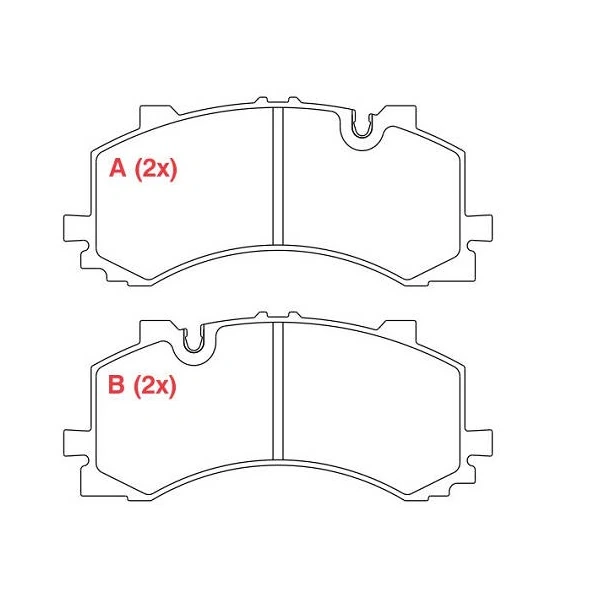Pastilha de Freio Dianteira AUDI Q7 - WILLTEC PW1030