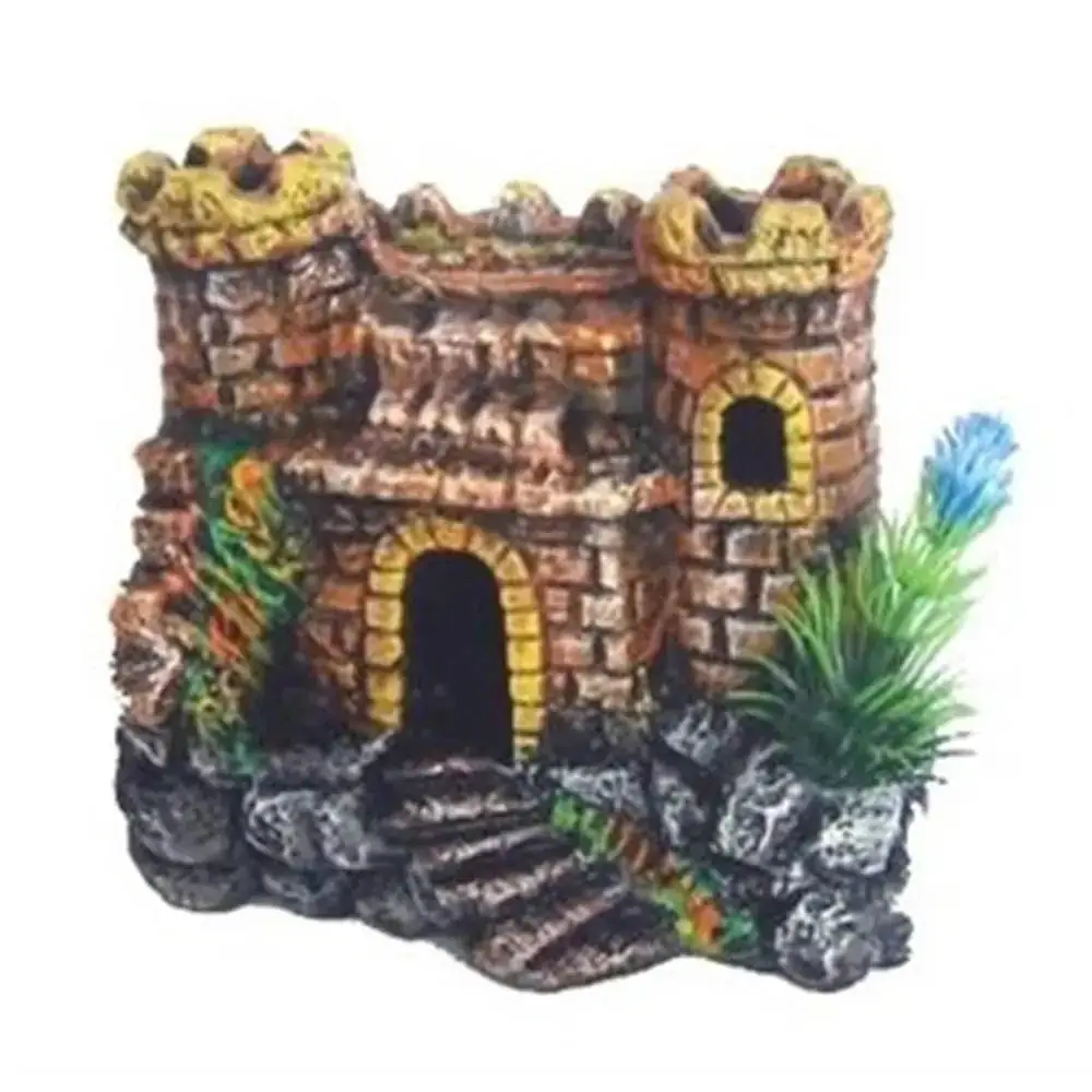 Decoração Trema Para Aquários Castelo
