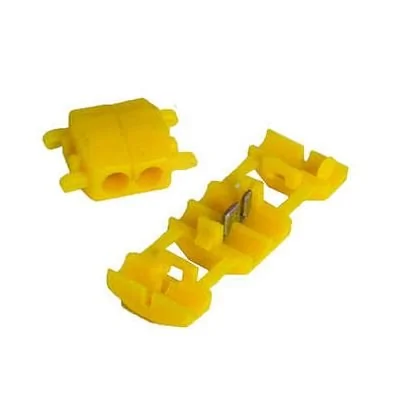 Conector Derivação 4,0 mm X 6,0 mm Amarelo - RAINHA DAS SETE ETE7512AM