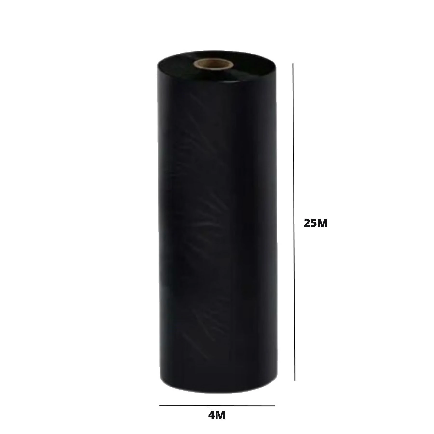 Lona Plástica Preta 4x25m 0,06mm BrasilBag