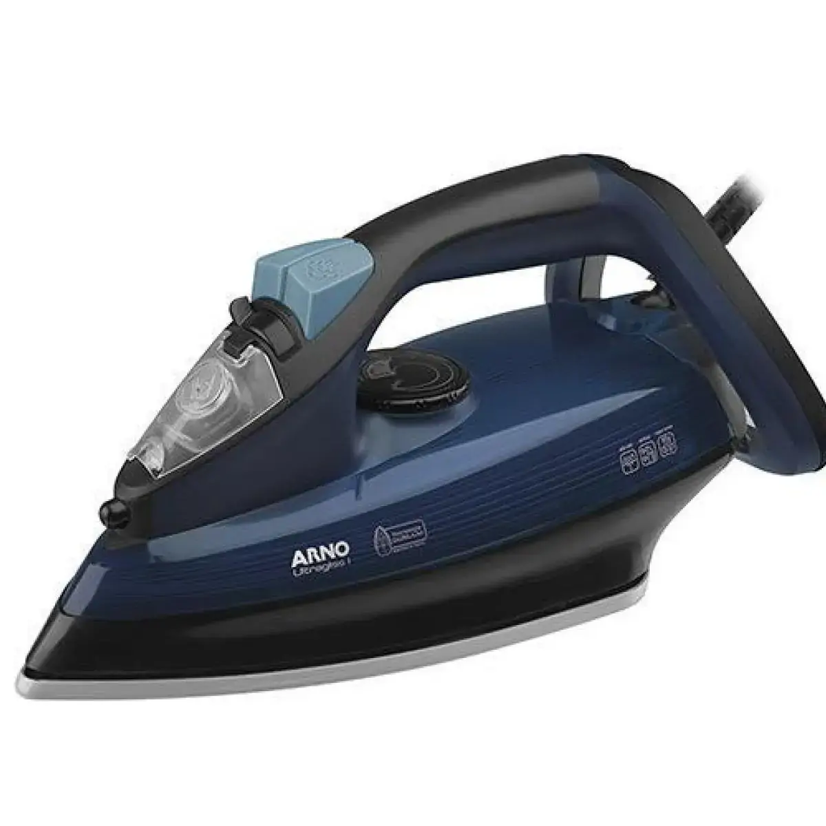 Ferro a Vapor Arno Ultragliss I FUA1 com Spray Preto e Azul 127V