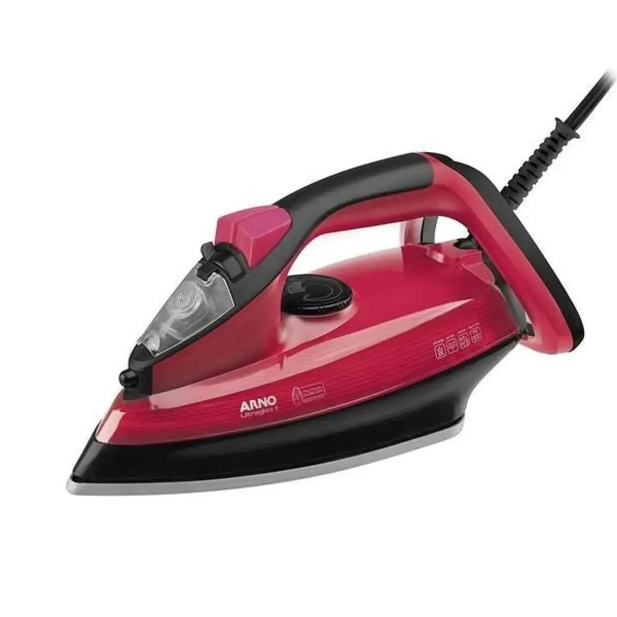 Ferro a Vapor Arno Ultragliss I FUA2 com Spray Preto e Rosa 110V