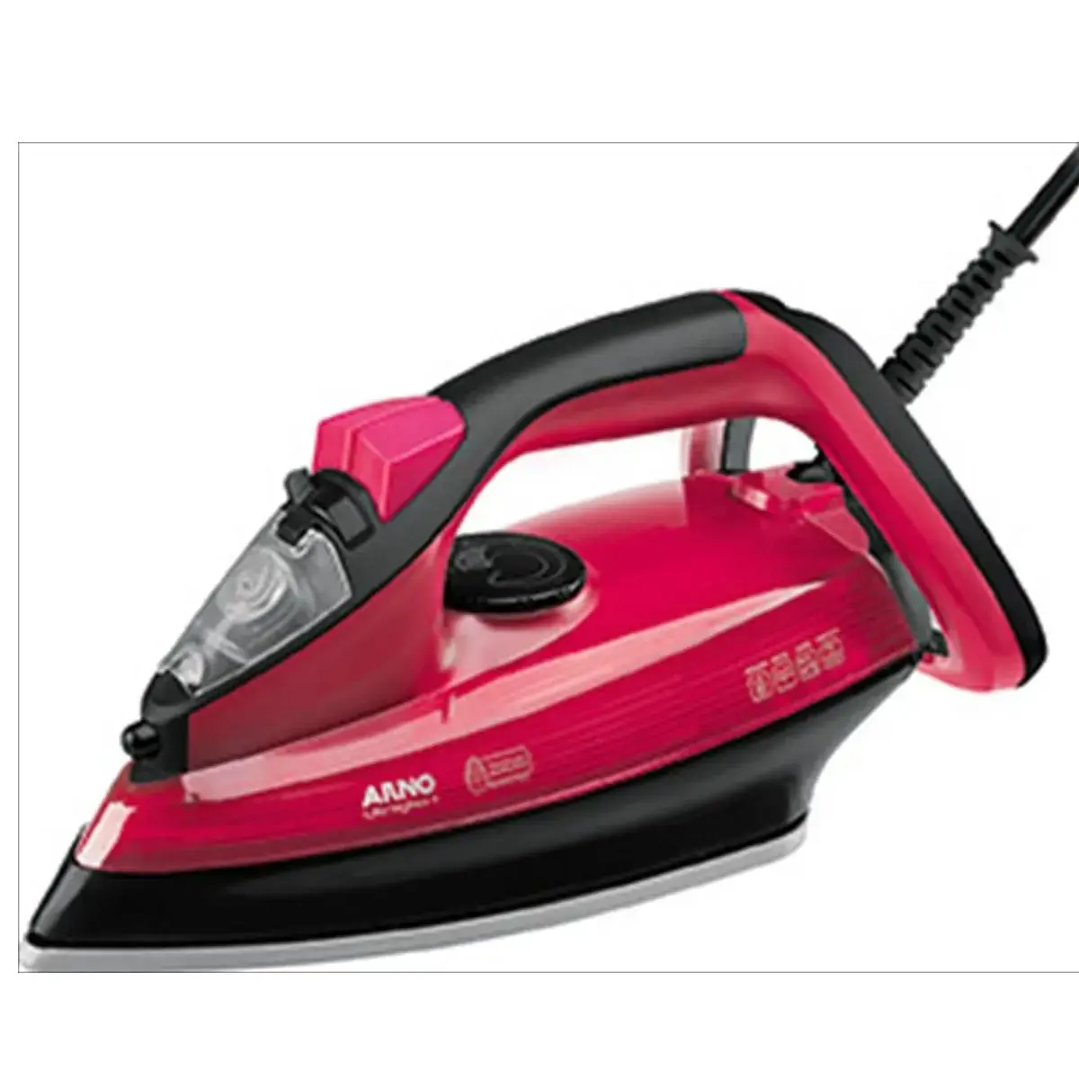 Ferro a Vapor Arno Ultragliss I FUA2 com Spray Preto e Rosa 220V