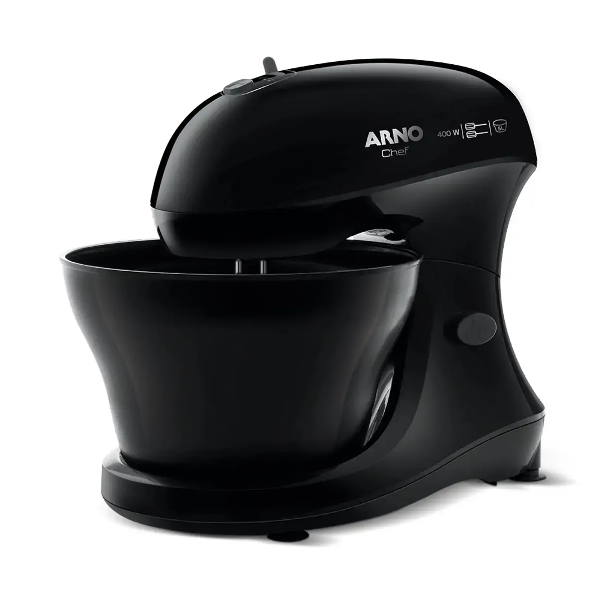Batedeira 5 Velocidades ARNO Chef 400W SM01 Preta 220V