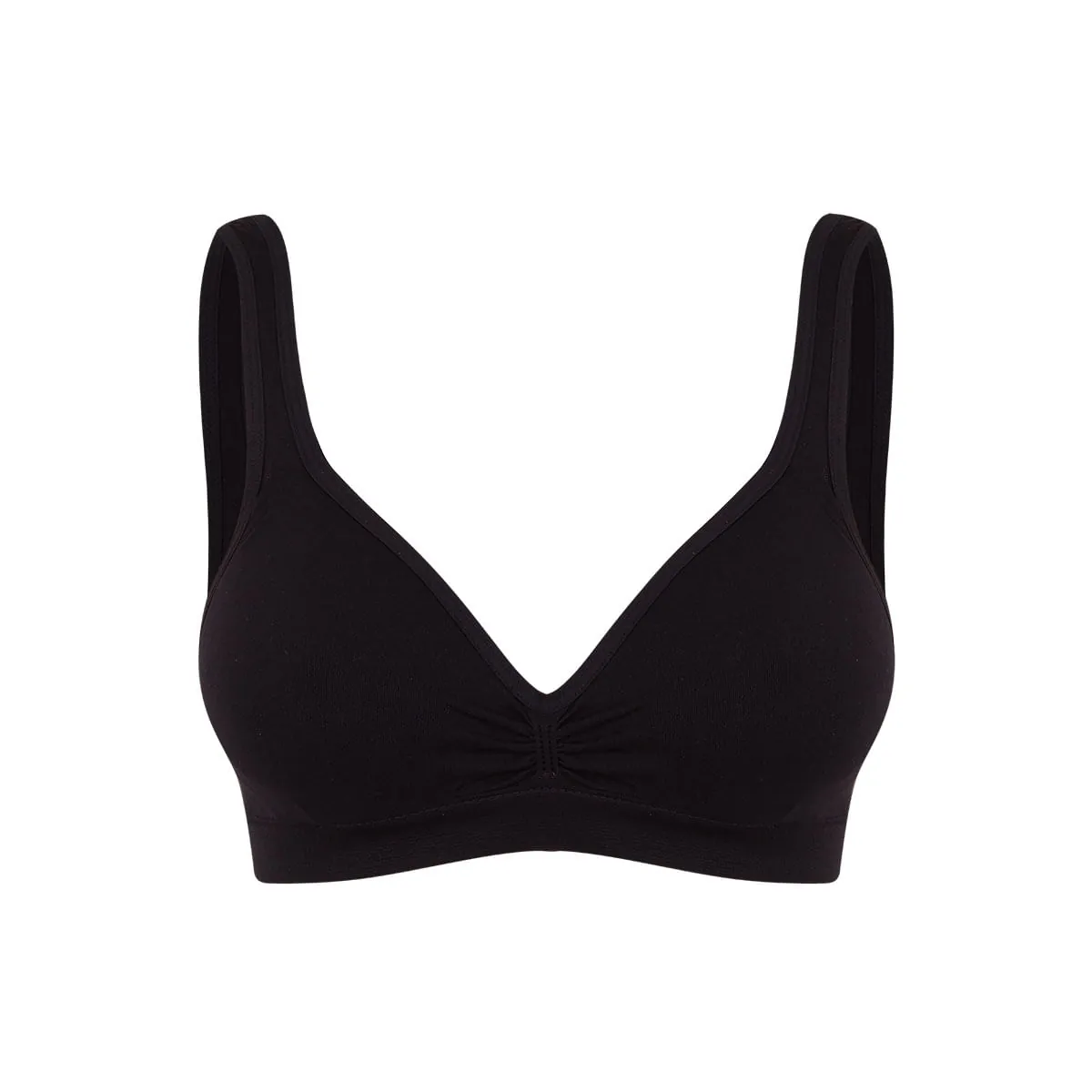 Sutiã Top com Bojo sem Costura Trifil Preto G