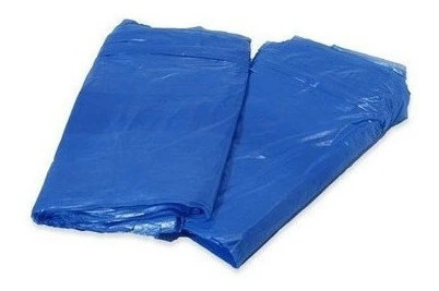 Saco De Lixo Azul 40l Padrão Gigante 100und