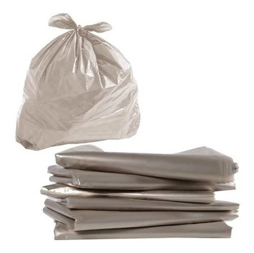 Saco De Lixo 300 Litros Transparente Resistente 100 Unidades Branco