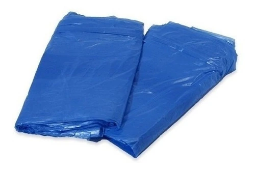 Saco De Lixo 100l Com 100 Un Azul