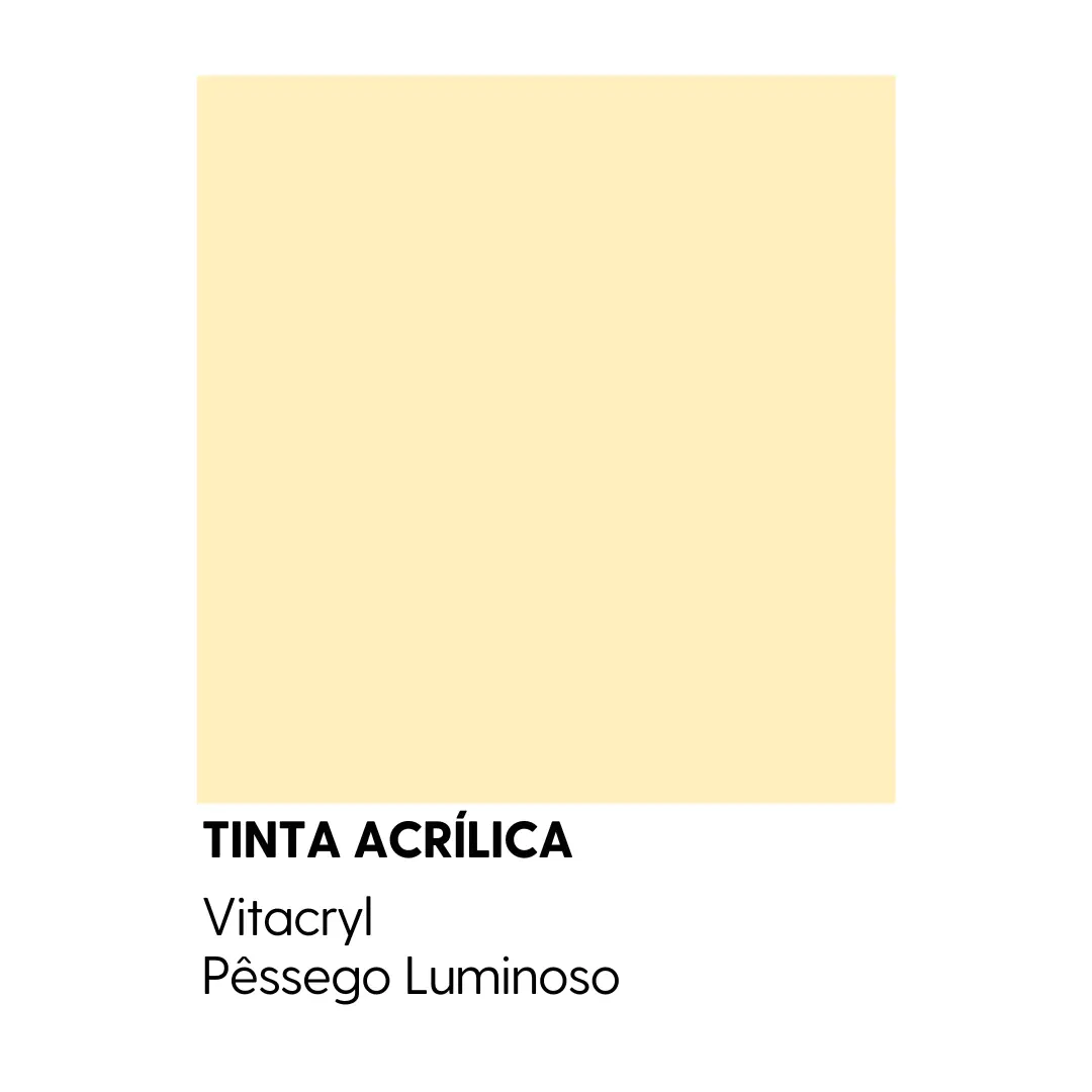 Tinta Emborrachada Acetinada Amarelos - Pêssego Luminoso - 3 6 Lts