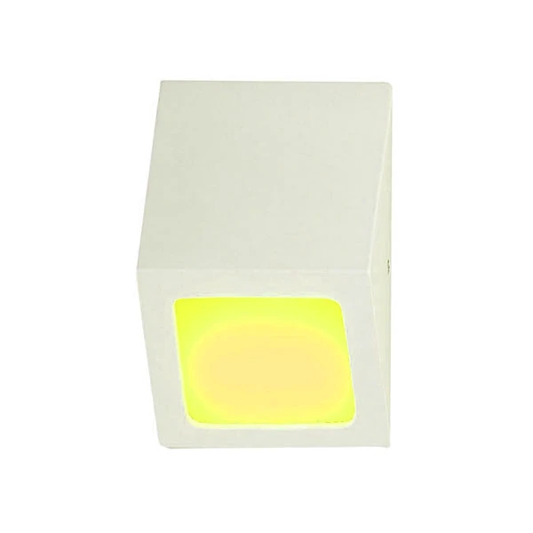 Arandela Balizador Led 1.5 W Triangular Alumínio Branco Femarte 756