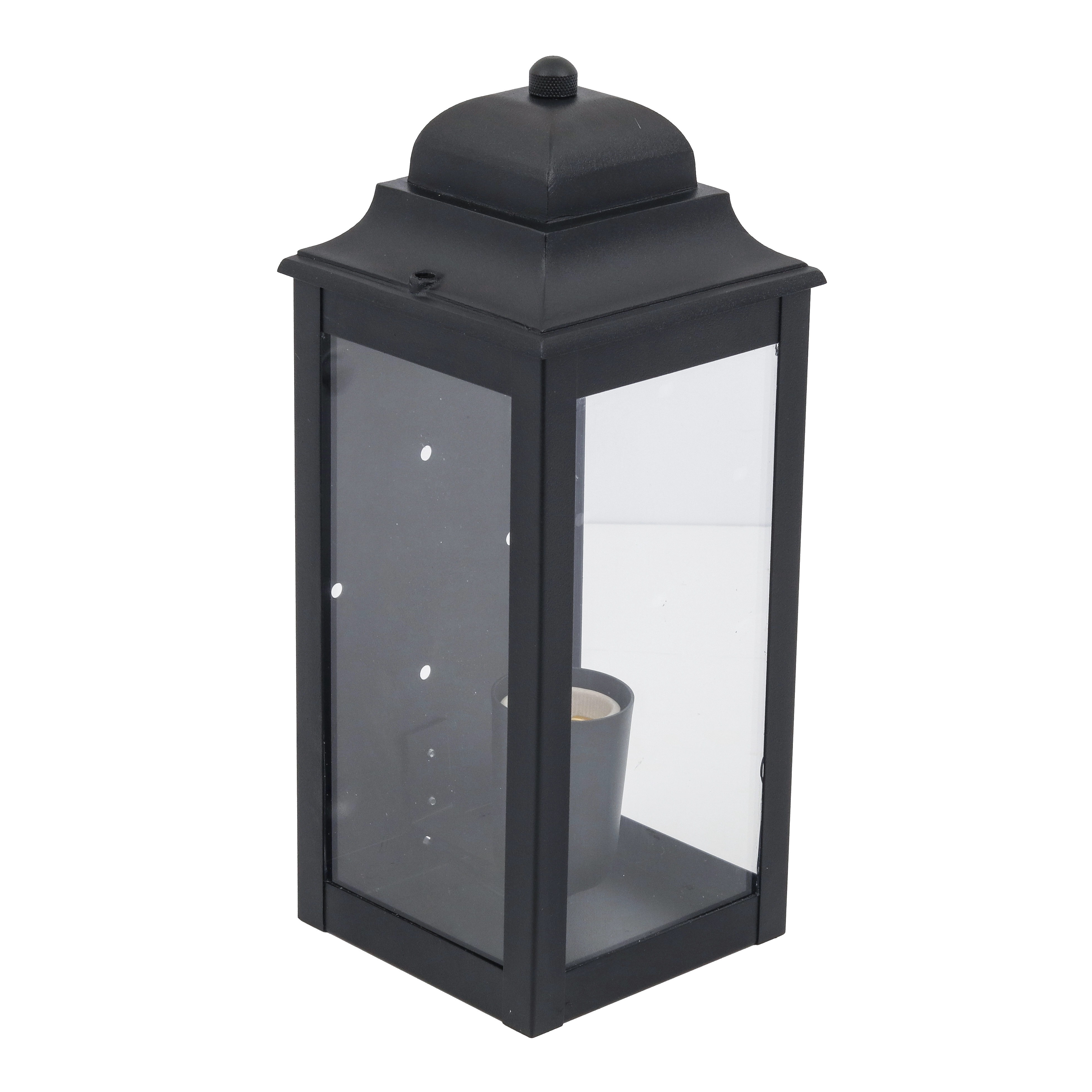 Arandela de Parede Externa IP54 Portalluz Preta Bivolt