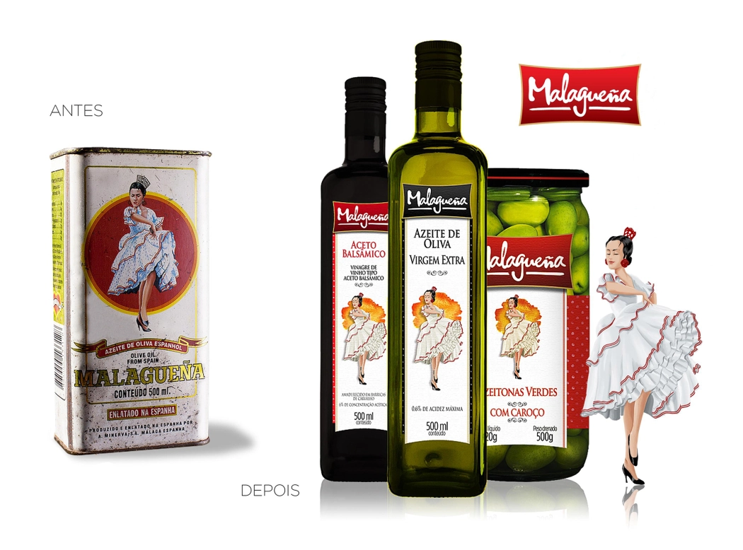 Azeite Malaguena Argentino 500ml.