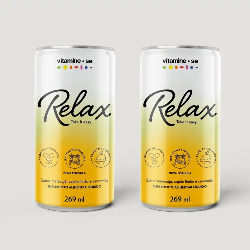 Dupla Relax sabor Maracujá, Capim Limão e Camomila - Relax sabor Maracujá, Capim Limão e Camomila (x