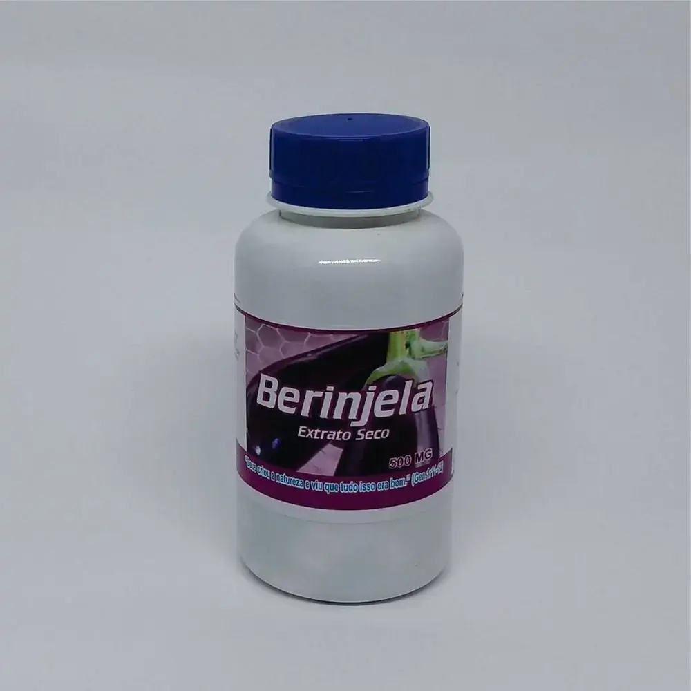 Berinjela Extrato Seco 60 Caps 500 Mg