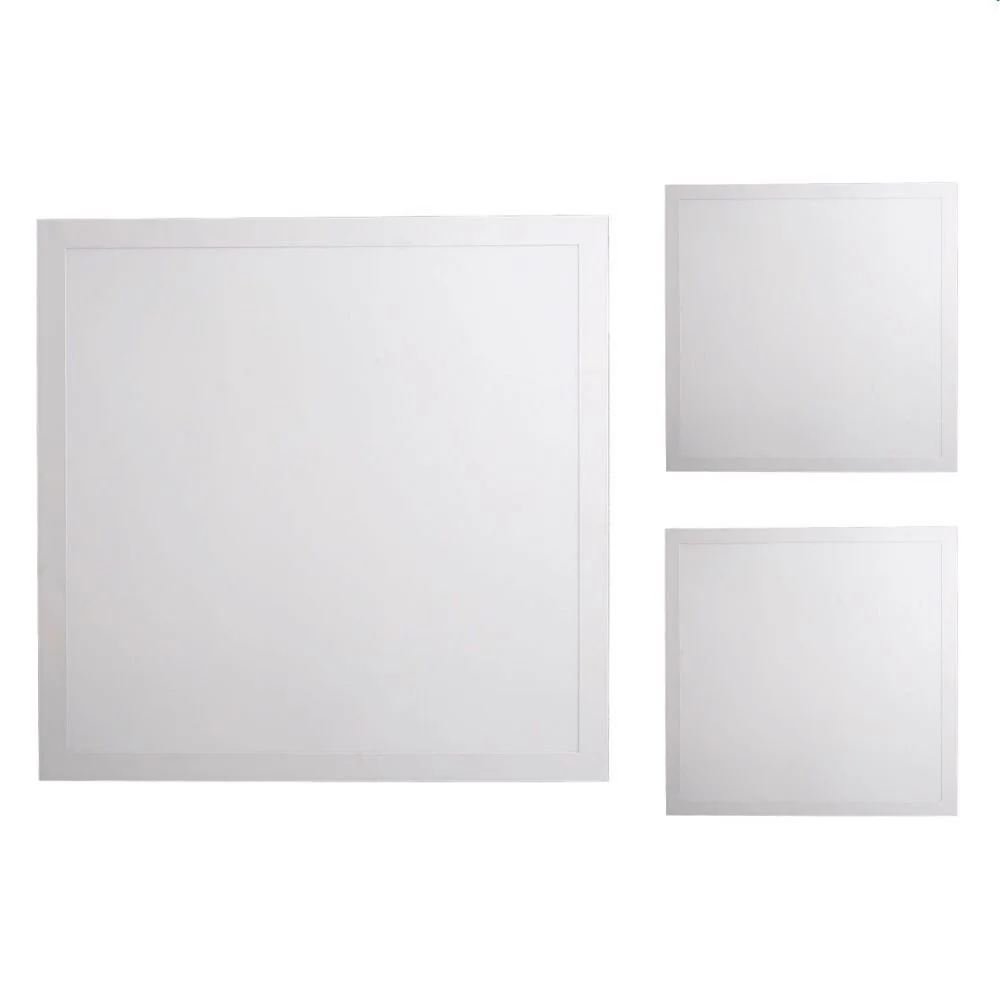 3 Painel De Led Blumenau Slim Quadrado De Embutir 40w Bivolt 6500k Luz Branca