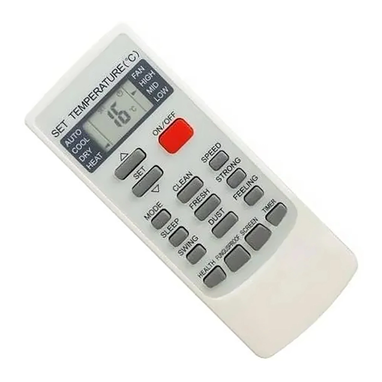 Controle Remoto Para Ar Split Elgin Hoss Ykr-h/002e