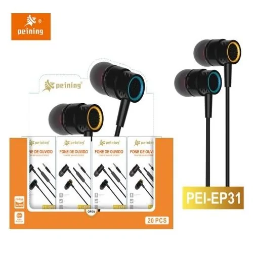 Fone de Ouvido Stereo - PEINING PEIEP31
