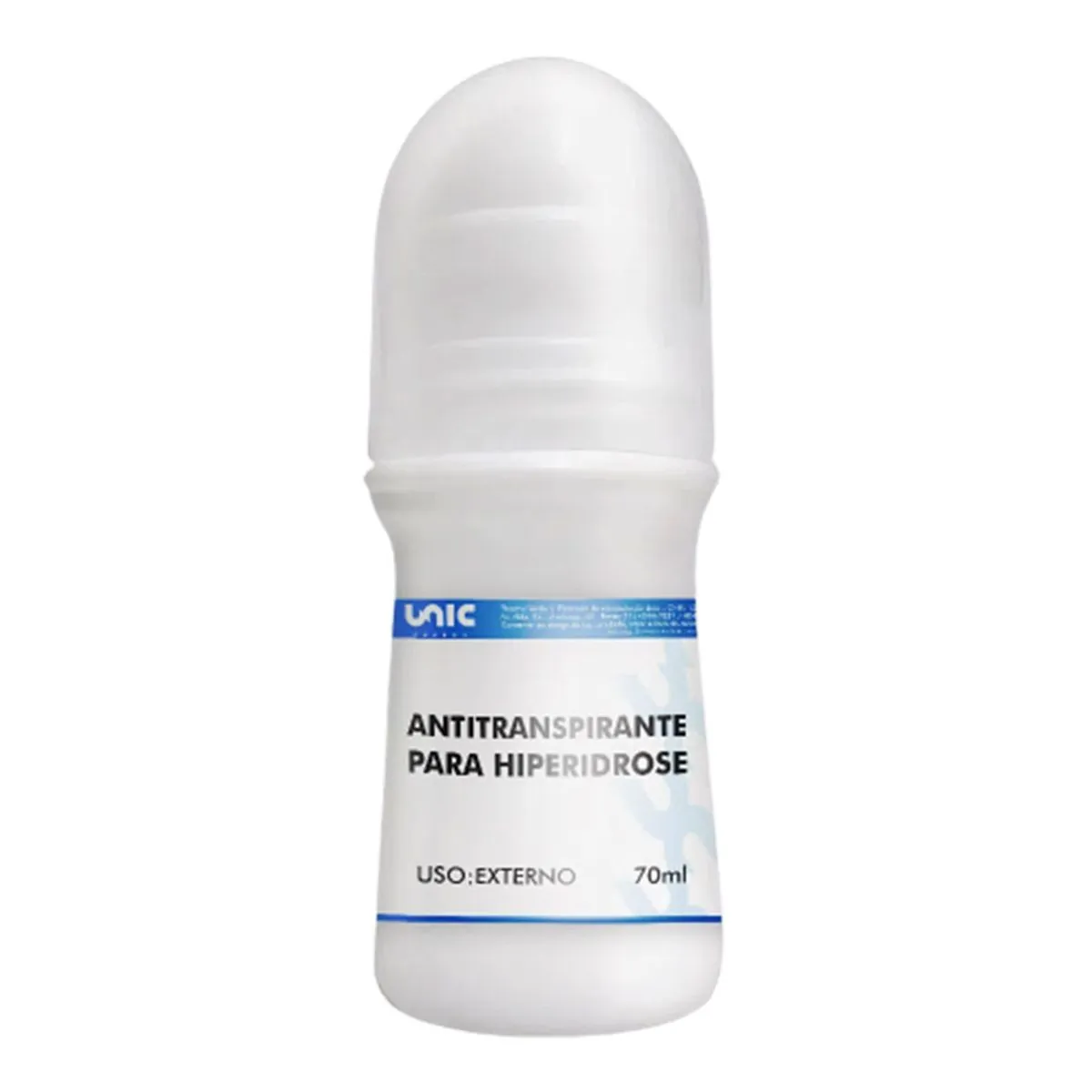 Antitranspirante para Hiperidrose (suor excessivo) - em Roll on 70ml