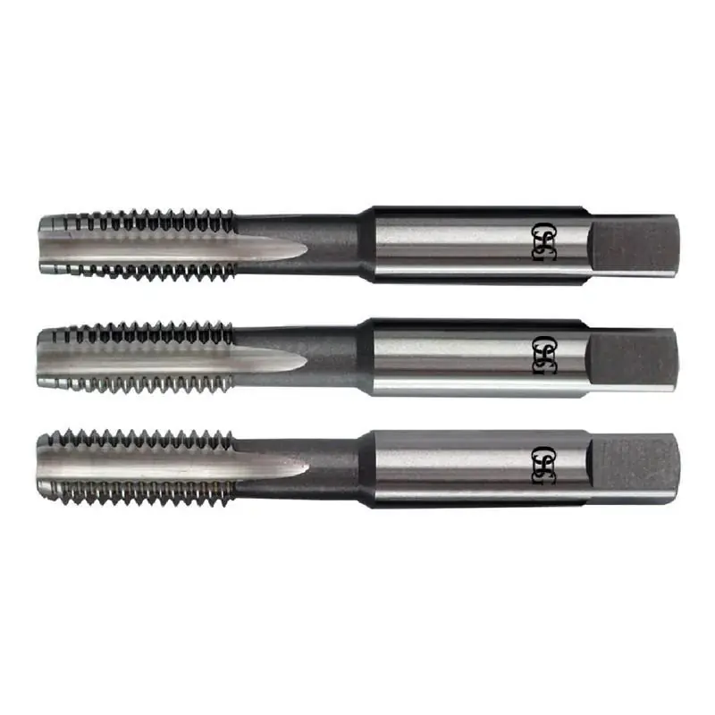Jogo De Macho Manual Hss M6x1,00mm Din 352 3 Peças 101 Osg