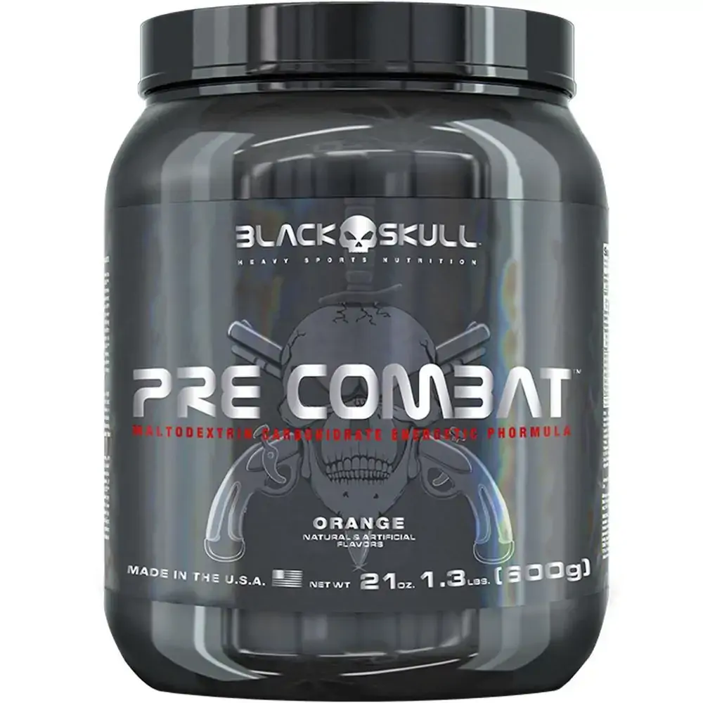 Pré Combat 600g Black Skull