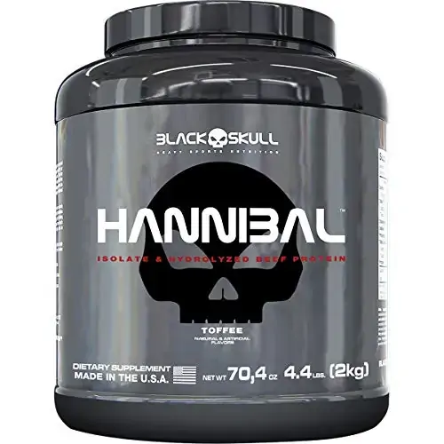 Hannibal 2kg 4.4lb Black Skull
