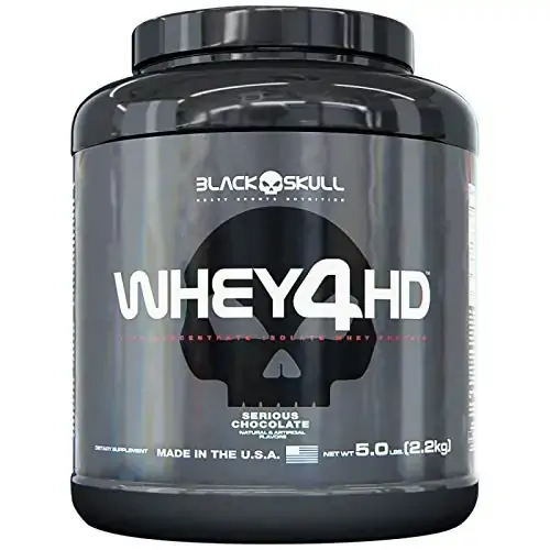 Whey 4hd Morango 2.2kg Black Skull