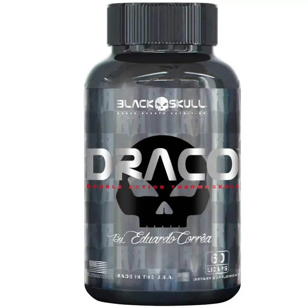 Draco 60caps Black Skull