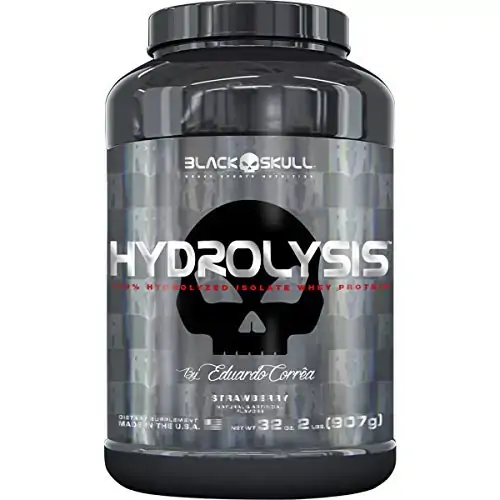 Hydrolisys Stramberry 907g Black Skull