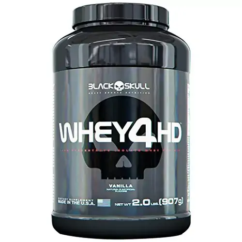 Whey 4hd Cookies Cream 2lbs 907g Blackskull