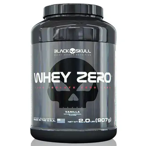 Whey Zero 907g Black Skull Isolado