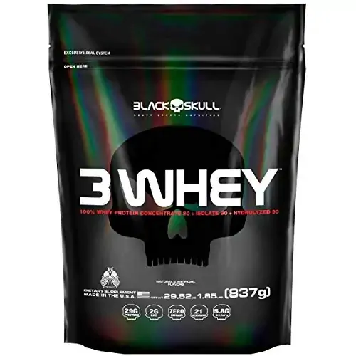 3 Whey Sabor De Strawberry 837g