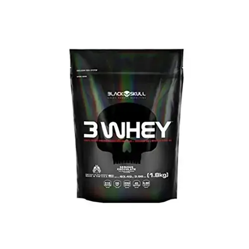 3 Whey Strawberry 1,8kg Black Skull
