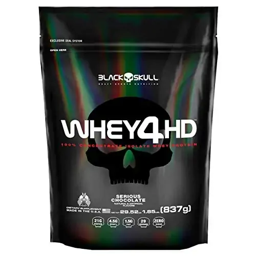 Refil Whey 4hd Sabor Cookies Cream 837g
