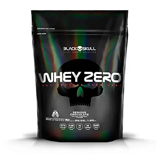 Refil Whey Zero Chocolate 4.4lbs 2kg Blackskull