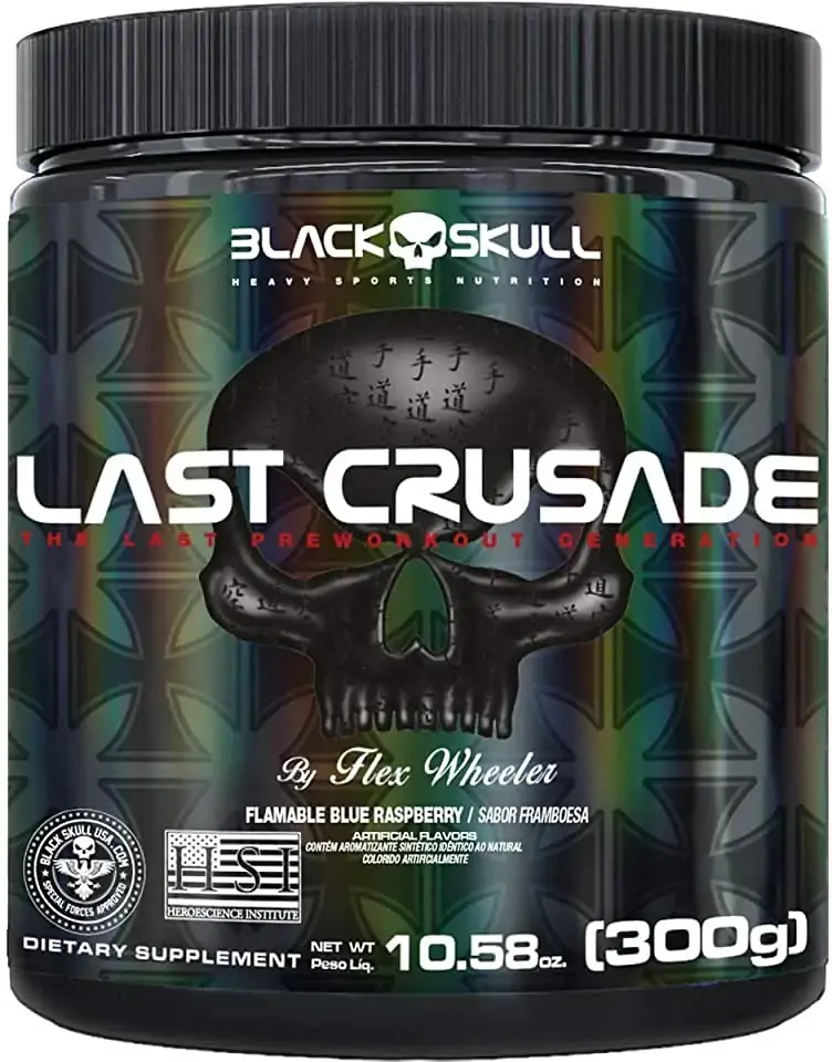 Last Crusade 10.58 Oz. 300g Flammable Blue Raspberry