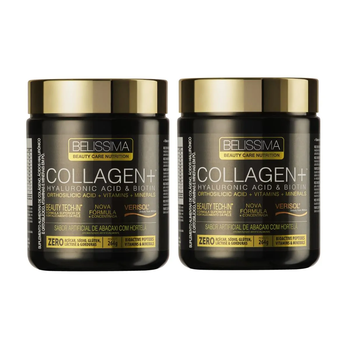 KIT 2X COLLAGEN PLUS PÓ 264G - BELÍSSIMA