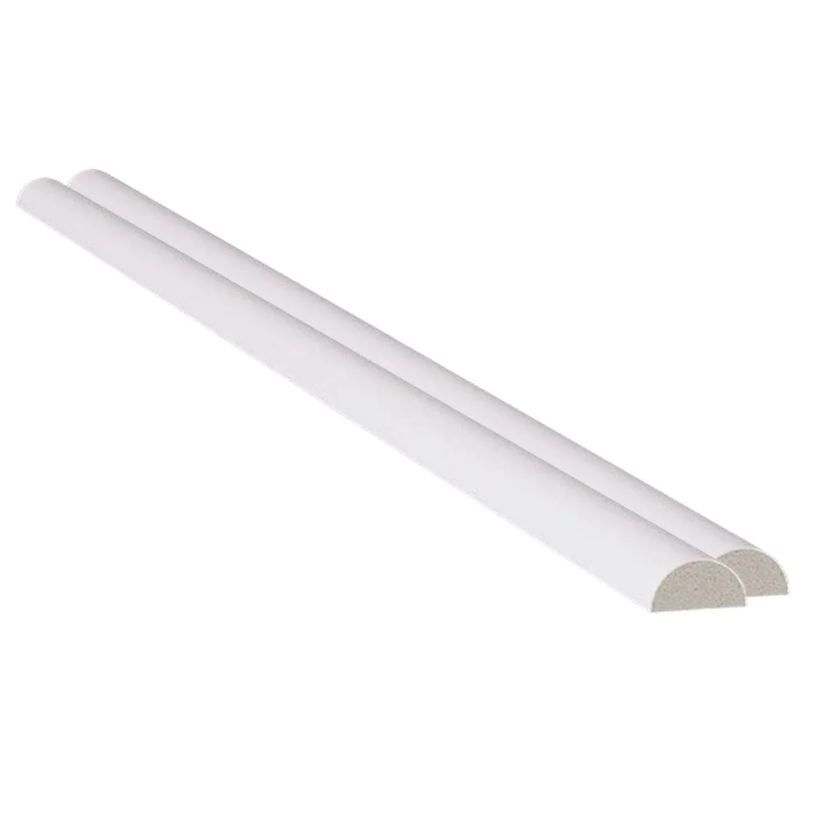 Meia Curva Poliestireno 597 Branco Santa Luzia (2uni) - 2,8mx1,6cm