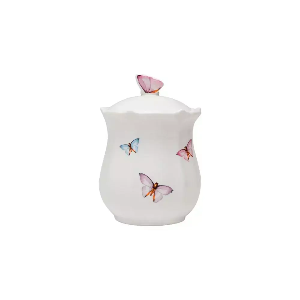Pote com Tampa Wolff Borboletas 660 ml