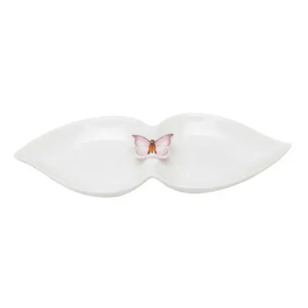 Petisqueira em Ceramica Borboleta WOLFF 1171