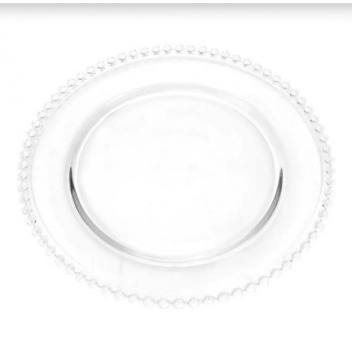 Conjunto com 4 Pratos 19CM Cristal Pearl WOLFF 2672